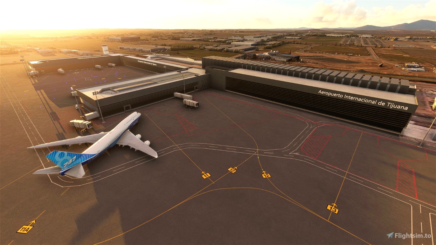 Tijuana Intl. Airport MMTJ Microsoft Flight Simulator