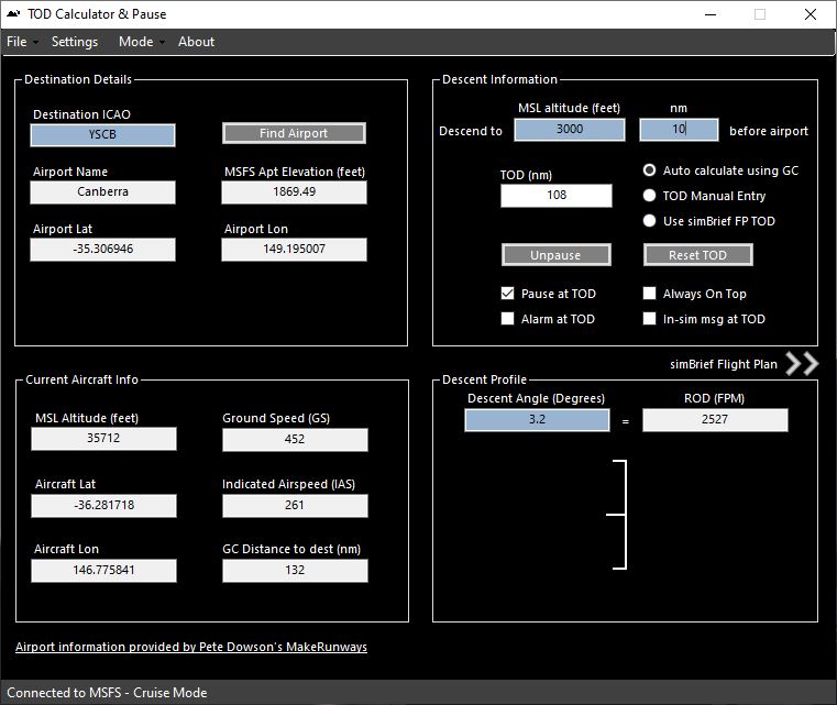 TOD Calculator & Pause - Image 1