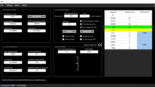 TOD Calculator & Pause