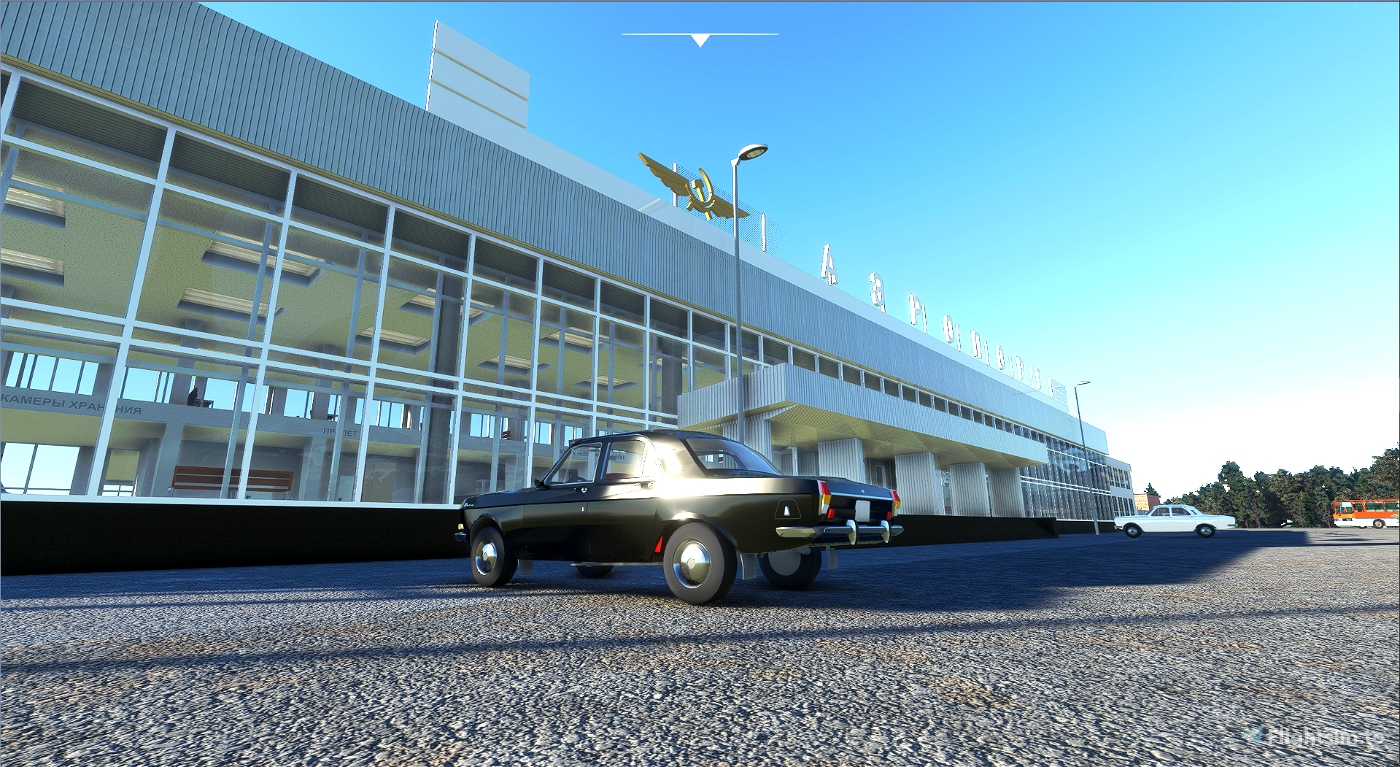 Tula Landmarks & Klokovo soviet airport (UUWV) and Tula region airfields Microsoft Flight Simulator