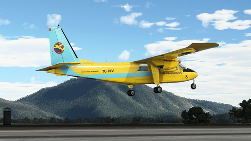 Turkish Aeronautical Association Fire Fighting Aircraft - BN-2