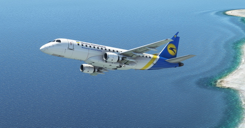 Ukraine International Airlines / UIA Embraer 175 Virtuacol