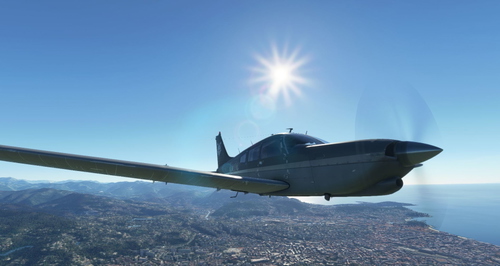 Un-Official Transportes Coyote PA28 Turbo Arrow III for The SkyPark.