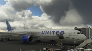 B787 United Airlines 8k ultra  thumbnail 11