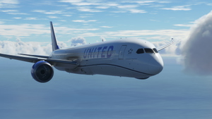 B787 United Airlines 8k ultra  thumbnail 3