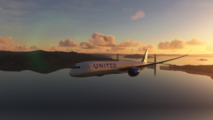 B787 United Airlines 8k ultra  thumbnail 10