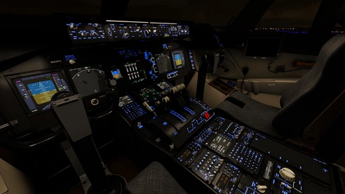 Updated Lights & Cameras for the C-17 Globemaster (Capt22 747 Cockpit Version)