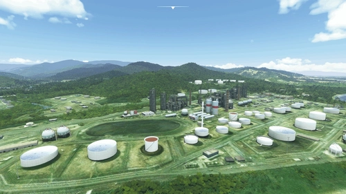 Venezuelan Landmark - El Palito Refinery & Planta Centro