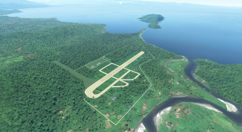 WWII Salamaua Airfield - Papua New Guinea