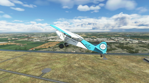 zlin savage cub nonstop flight livery