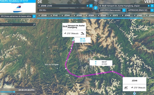 ZUJZ - China Sichuan Jiuzhai Huanglong Airport Navdata (NAIP free)