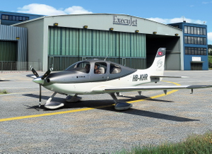 2008 Cirrus SR22-GTSx G3 Turbo with Swiss registration HB-KHR. V1.8 thumbnail 14