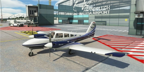 A New Livery for Piper PA44 Seminole (Carenado) - PolandAirWays