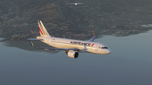 [A32NX] A320Neo Air France "La Crevette" Liveries (clean/dirt)