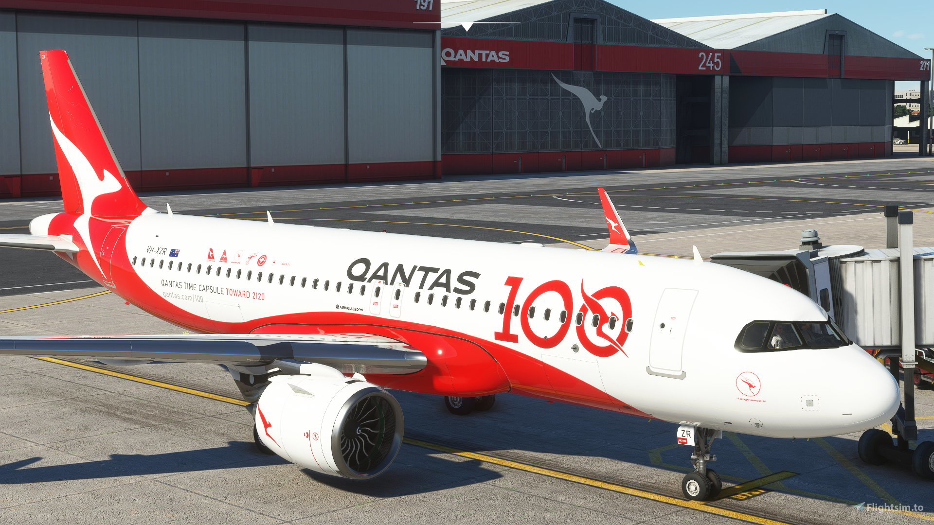 A32NX] (13bandit) A320neo Qantas Airways [8k] - VH-XZR - 