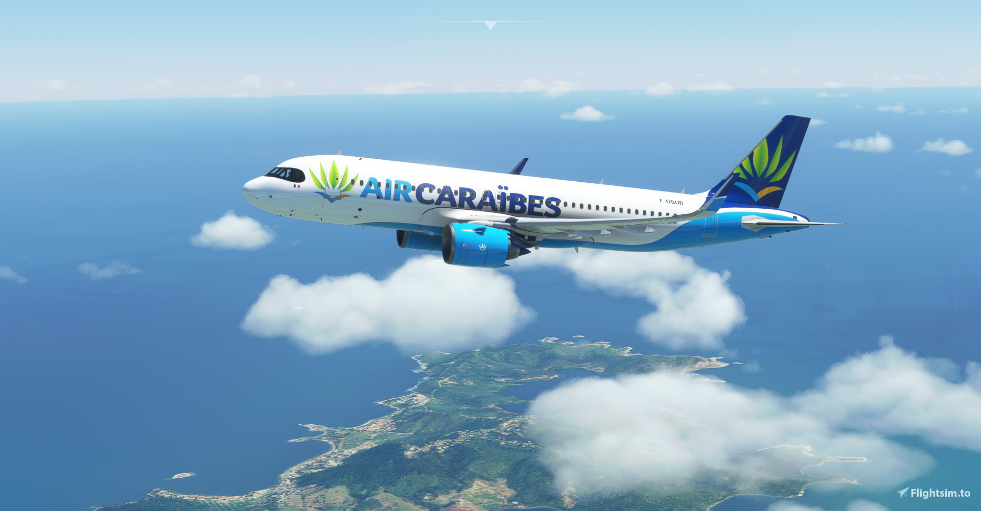 [A32NX] 8K Air Caraibes - Image 1