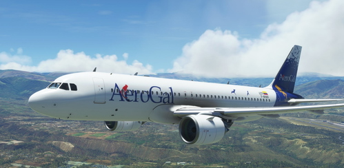 [A32NX] AeroGal [8K Fictional]