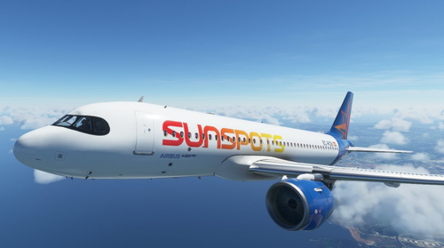 [A32NX] Airwego Sunspots [Fictional]