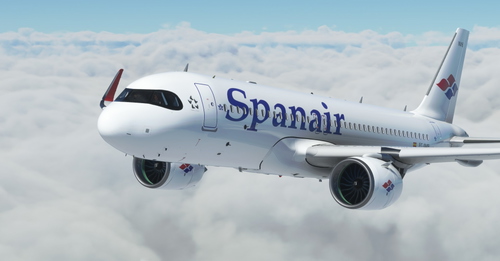 [A32NX] Spanair "1992 livery" "EC-IMB" & "EC-IVG"