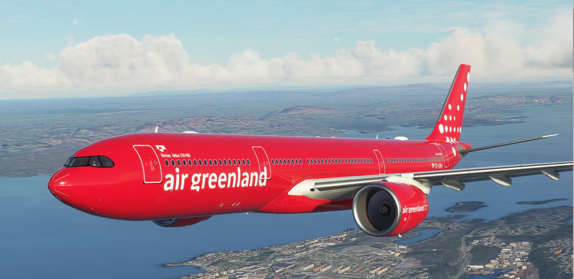 A330-900neo - Air Greenland [Fictional] - Image 1