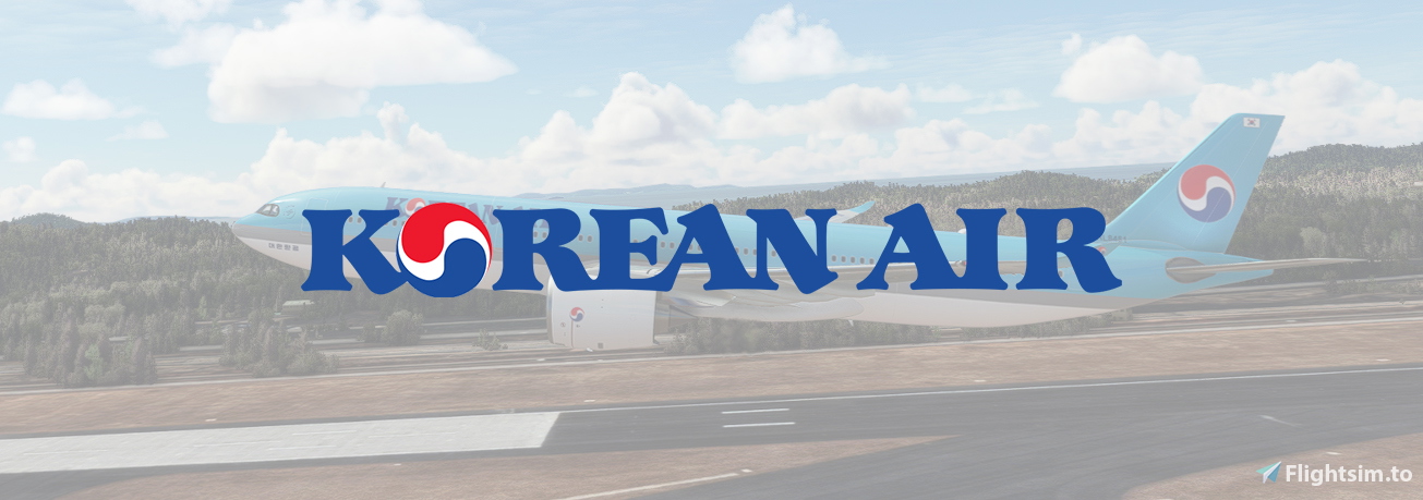 [A339] Korean Air 4K Livery - Image 1