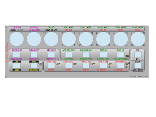 AAO - X Touch Mini Template - PMDG DC-6