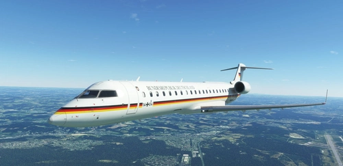 Aerosoft CRJ550 - Flugbereitschaft (German Air Force) [8K Fictional]