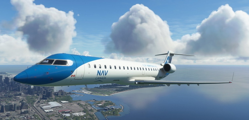 Aerosoft CRJ700 - Nav Canada [8K Fictional]