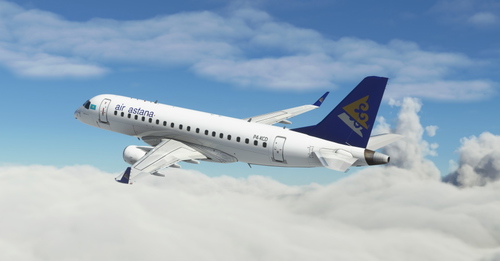 Air Astana Embraer 175 (Virtuacol)