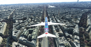 Air France "Olympic Games 2024 / Jeux Olympiques 2024" concept CaptainSim 777-300ER thumbnail 18