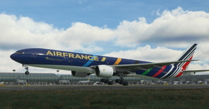 Air France "Olympic Games 2024 / Jeux Olympiques 2024" concept CaptainSim 777-300ER thumbnail 7