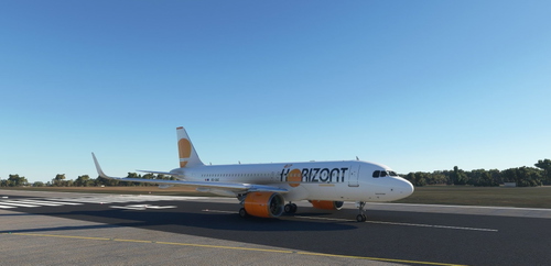 Air Horizont livery for FBW A32NX.