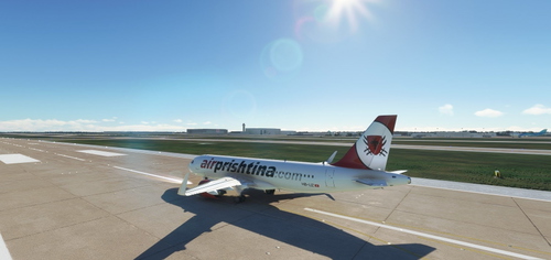 Air Prishtina livery for FBW A32NX