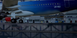 [A32NX] Airbus A320neo SAS Scandinavian Airlines LN-RGI | as 8k resolution thumbnail 5