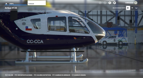 Airbus H-135 DAP Helicópteros CC-CCA