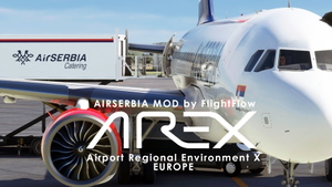 AIRSERBIA - AREX Ground Services Mod | by FlightFlow thumbnail 2