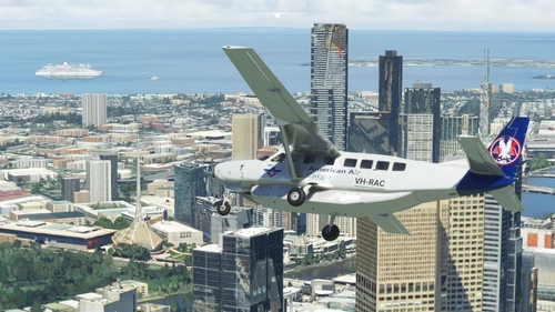 American Air Cargo livery for Cessna 208