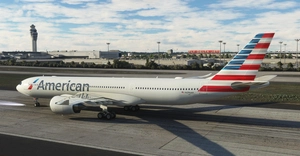 American Airlines "2013 livery" "N294AY" Headwind A330-900 thumbnail 3