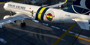 ASOBO A320 neo Turkish AIrlines Fenerbahce TK-FNB thumbnail 6