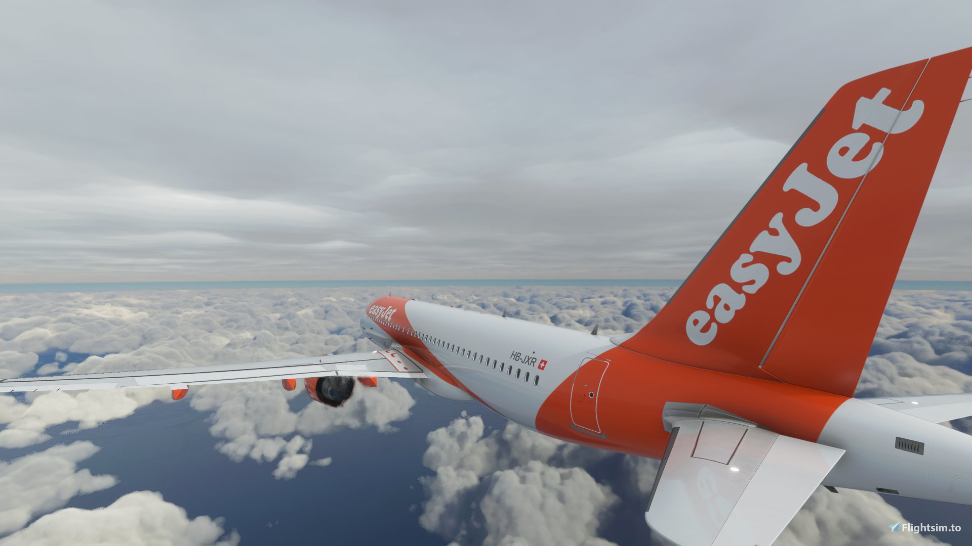 Asobo A320Neo EasyJet Switzerland HB-JXR | 4K | Discontinued - Image 1