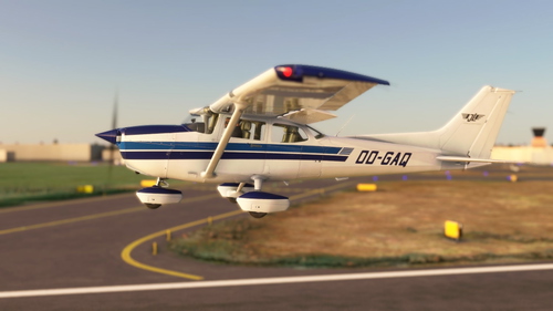 Asobo Cessna 172 OO-GAQ