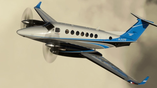 Asobo_King Air_N-345PR