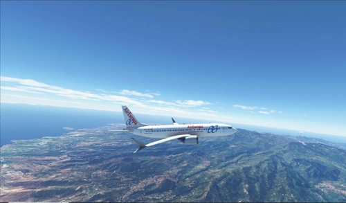 B737-800 MAX Air Europa old colors livery for Bredok3d