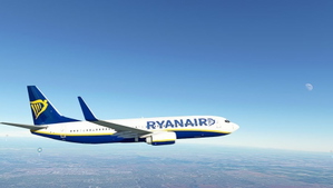 B737-800 RYANAIR  drag and drop thumbnail 5
