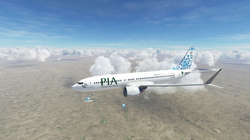 [B737-MAX] Pakistan International Airlines (PIA) Livery - Thar Desert