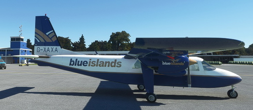 BN2A Islander Blue Islands G-XAXA request