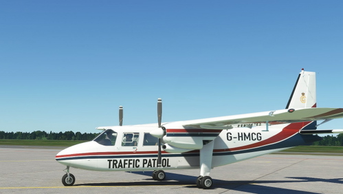 BN2A Islander HM Coast Guard Traffic Patrol G-HMCG