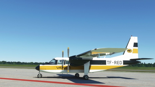 BN2A Islander Vaengir TF-RED request V2