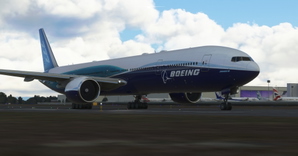 Boeing Industries / Boeing House "2011 livery" CaptainSim 777-300ER thumbnail 4