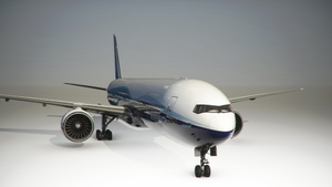 Boeing Industries / Boeing House "2011 livery" CaptainSim 777-300ER thumbnail 17